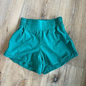 Lululemon Athletica Green Shorts